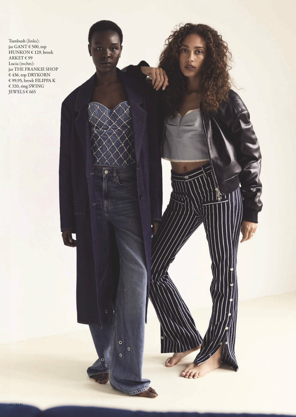 Lucia van der Knaap Mainboard Touché Models