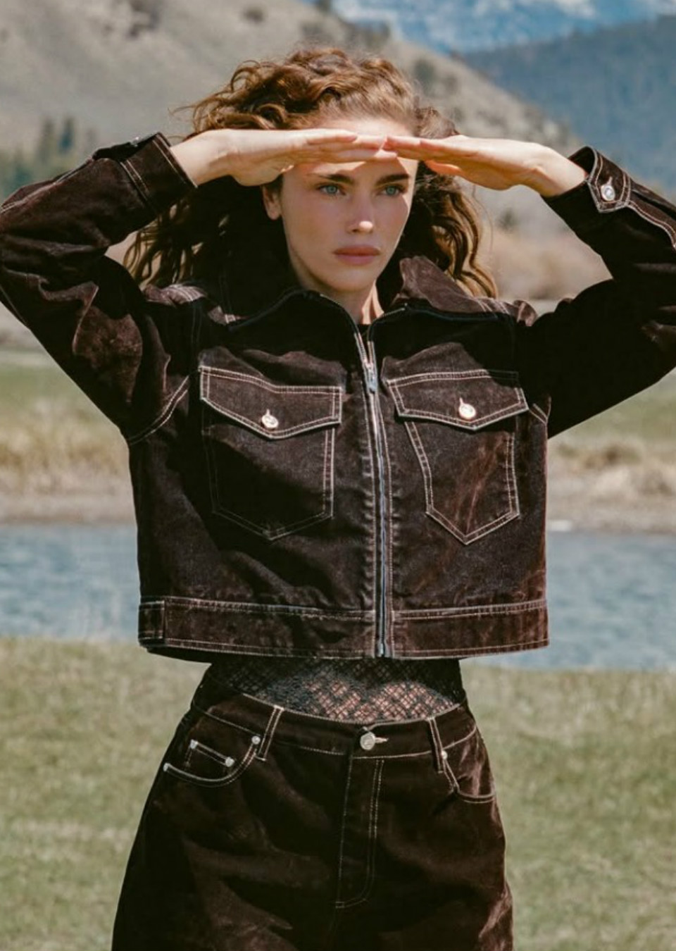 Jena Goldsack Mainboard Touché Models